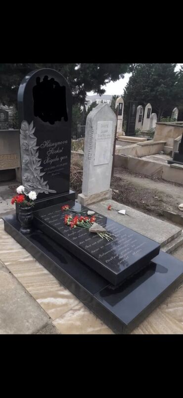 Başqa xidmətlər: Mərmər qranit işləri.Məzar daşlarıbın sifarişi .qəbul olunur.3D — 26