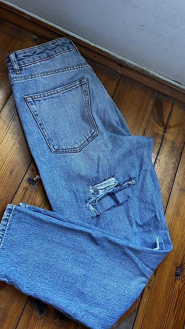 duymə: Topshop Mom cins şalvar – “petite” seriyası - Model: Mom fit, yüksək — 3