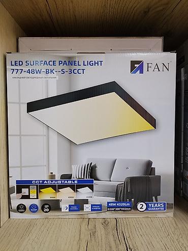 led matrix panel: Накладной светодиодный светильник FAN LED Surface Panel Light — 1