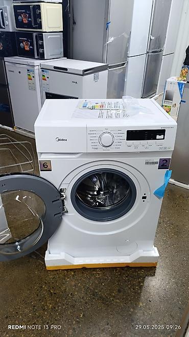 60: Стиральная машина автомат, Новый, Midea, До 6 кг, Фронтальная, Оптом — 1