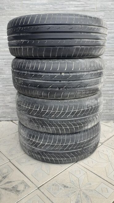 Шины: Шины 205 / 55 / R 16, Лето, Б/у, Комплект, Легковые, Германия, Dunlop