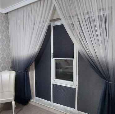 Jalüzlər: Plisse jalüz pərdələr - Hüceyrəli (honeycomb) struktur: İkiqat qatlı — 1