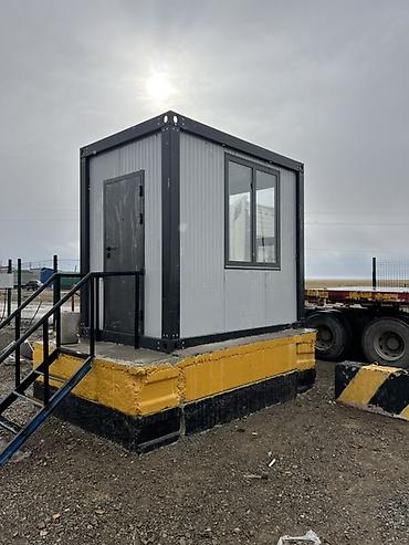Кабинкасы бар биодааратканалар: 🏠 МОДУЛЬНЫЙ ДОМИК 2×3 м | УТЕПЛЕНИЕ 100 мм ✅ Размер: 2×3 м (6 м²) ✅ — 2