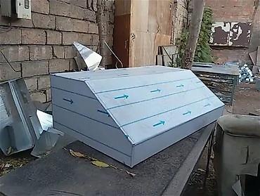 ventil: Metal havalandırma kanalı üçün prizmatik “hava paylayıcı başlıq” — 1