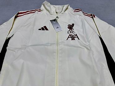 одежд: Adidas тренировочная ветровка Liverpool FC - Официальный мерч LFC — 3