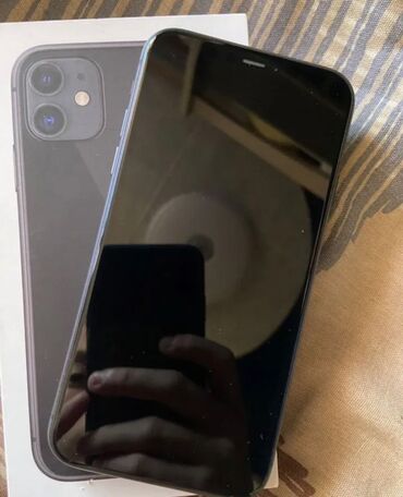 купить iphone x 256 бу: IPhone 11, Колдонулган, 128 ГБ, Заряддоочу түзүлүш, Коргоочу айнек, Каптама, 72 %