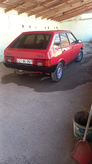 astra g on stupitsa: LADA Samara 2108/2109, qırmızı rəng, 5 qapılı hetçbek. - Mühərrik — 2