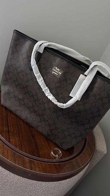 хозяйственные сумки бишкек: New Сумка Шопер 
Coach 1:1 копии 
4500с — 1