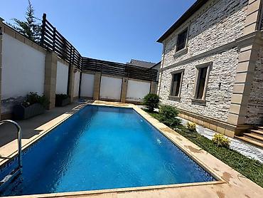 Həyət evləri və villaların satışı: Bağ evi kirayə verilir, Merdekan Mərdəkanda yerləşən isti, hovuzlu bağ — 2