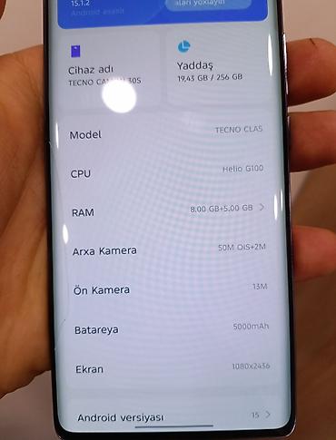 realme 67: Infinix Note 30, 256 GB, rəng - Boz, Zəmanət — 8
