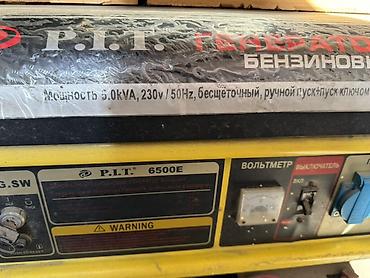 Генераторы: Бензиновый однофазный генератор P.I.T. 6500E. Основные характеристики — 2