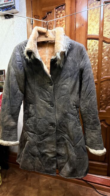 Дубленки: Продаю женскую дубленку В хорошем состоянии Размер 48 (S) на — 1