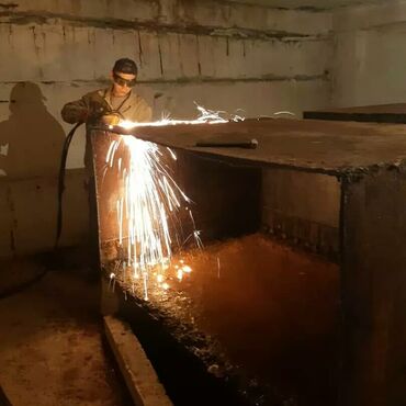 Ремонт сантехники: Сантехник Автоген Газосварка Газорезка резка контейнера толстостенных at lalafo.kg — 2 Ремонт сантехники: Сантехник Автоген Газосварка Газорезка резка контейнера толстостенных — 2