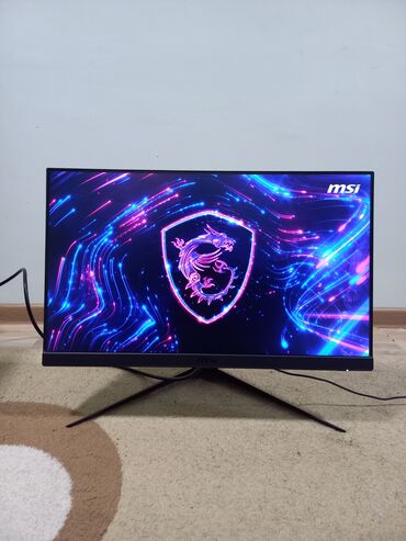 Monitorlar: Msi 24 inch 144hz ips panel monitor çox az işlənib, üstündə cızıq