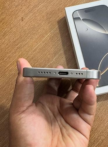 dubayski iphone 15: IPhone 15 Pro, 256 GB, Natural Titanium, Zəmanət, Simsiz şarj, Face ID — 4