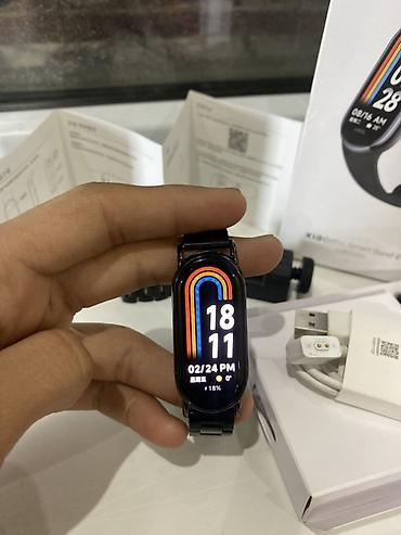 Xiaomi: Xiaomi Smart Band 8 (модель M2239B1) Комплектация по фото: - капсула at lalafo.kg — 2 Xiaomi: Xiaomi Smart Band 8 (модель M2239B1) Комплектация по фото: - капсула — 2