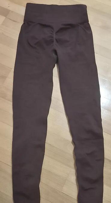 Helanke, biciklistički šortsevi: Ženske sportske helanke – visoki struk, bešavne - Model: uske helanke — 12