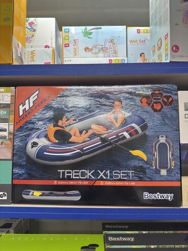 сеялка воздушный: Надувная лодка Bestway Hydro‑Force Treck X1 Set. Особенности: -