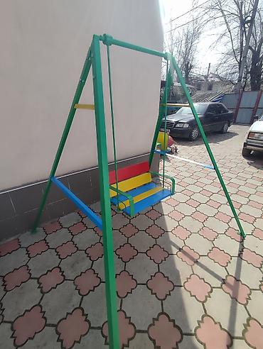 Детские качели: Детские качели, Подвесные Для улицы, Металл, Новый — 3