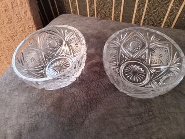 зеркальная посуда для фуршета: Mətbəx və süfrə aksesuarları dəsti - 2 ədəd kəsim ornamentli