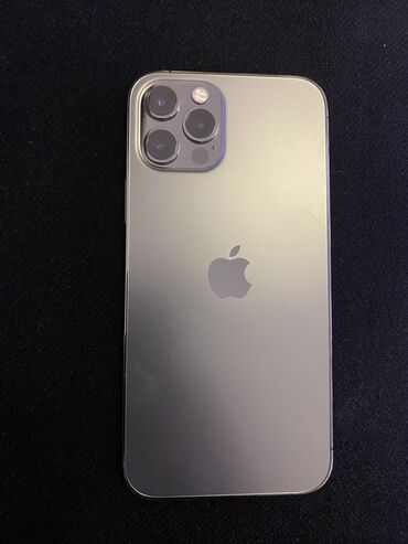 Apple iPhone: IPhone 12 Pro, Б/у, 128 ГБ, Черный, Защитное стекло, Кабель, 88 %