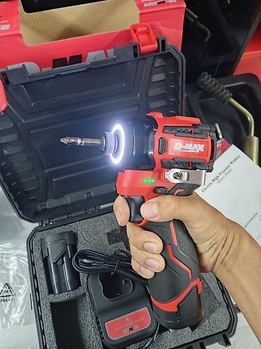 ударная отвёртка: Аккумуляторный ударный винтовёрт D-MAX (бесщёточный) - Компактный — 2