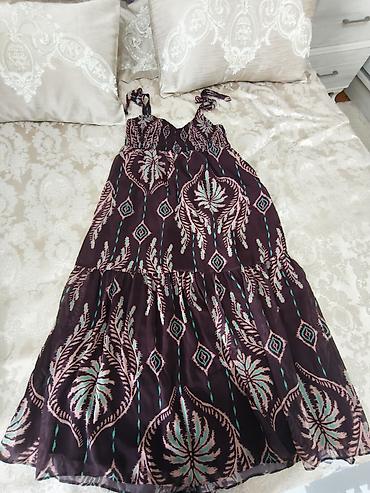 Qadın geyimləri: Boho üslubda qadın donu 42 razmer - Model: A-kəsimli, çoxqatlı ətək — 3