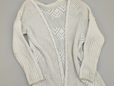 biała spódniczka w czarne kropki: Knitwear, M (EU 38), condition - Good