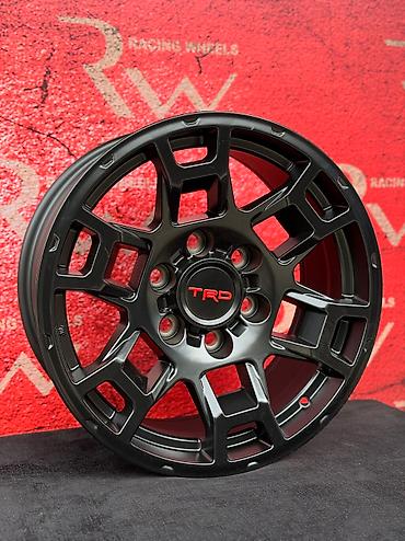 Диски: Литые Диски R 17 TRD, Комплект, отверстий - 6, Новый — 8