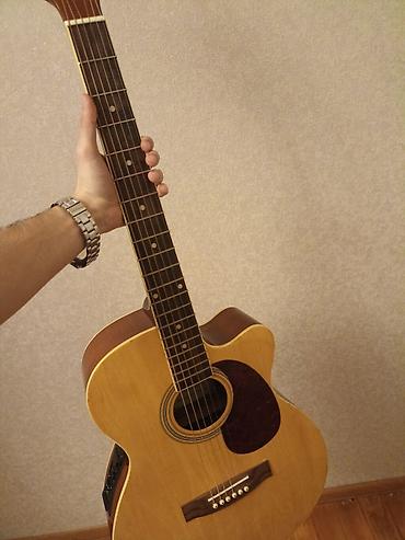 real gitara: Akustik gitara, 6 sim, İşlənmiş, Ünvandan götürmə, Pulsuz çatdırılma — 2
