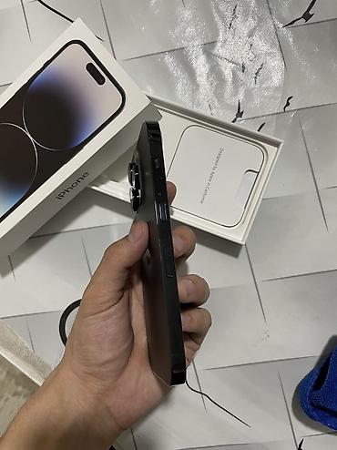 Apple iPhone: IPhone 14 Pro, Б/у, 256 ГБ, Black Titanium, 80 % — 4