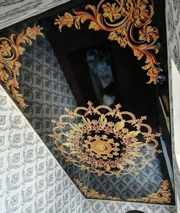 Натяжной потолок: Натяжной потолок Глянцевое, Матовое, 3D потолки Гарантия, Бесплатная консультация, Бесплатный замер — 7