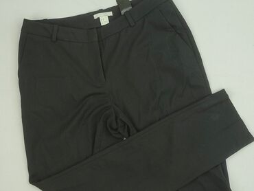 hm spódnice plisowane zielone: H&M, Spodnie materiałowe damskie, rozmiar M