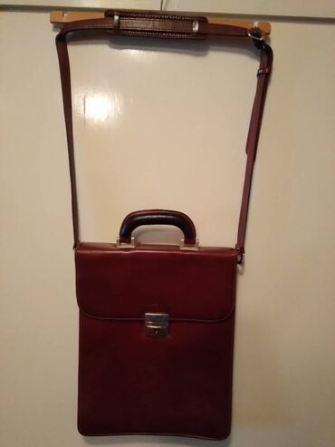 muske torbice replay: Elegant purse, Material: Leather