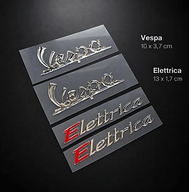 Vespa Elettrica 3D stikeri namenjeni su za osvežavanje i dekoraciju