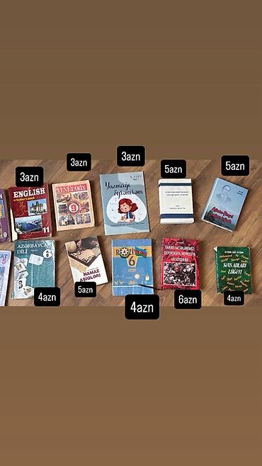 dərs kitabları: Məktəb dərs vəsaitləri, hazırlıq kitabları və müxtəlif mövzulu — 1