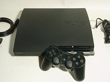 elektronska: U ponudi je PlayStation 3 Slim konzola sa naslova. Stanje: odlično — 5