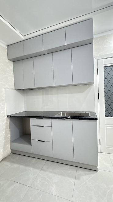 silver kitchen: Кухонный набор на заказ, ЛДСП, По договорённости, Дизайн, проект — 6