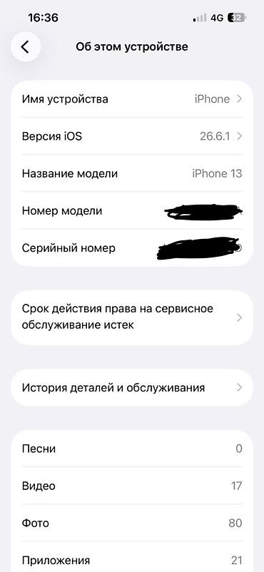 боди массажер: IPhone 13, Б/у, 128 ГБ, Зеленый, Коробка, 79 % — 2