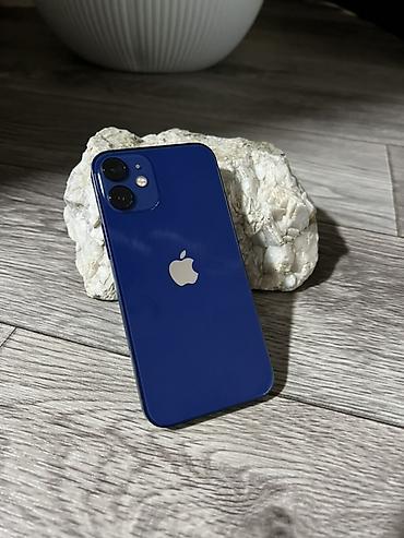 Apple iPhone: IPhone 12 mini, синий цвет (Blue) Состояние идеальное Акб 91 памяти 64 — 1