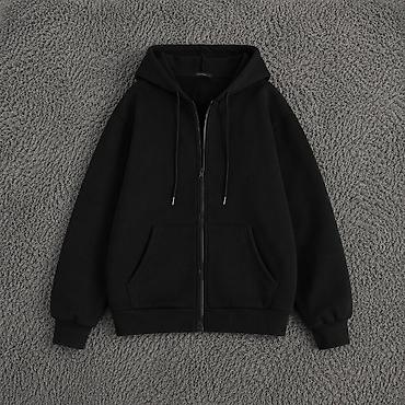 Личные вещи: Утеплённая кофта на молнии 🧥 • Свободный оверсайз-крой • Тёплая — 1