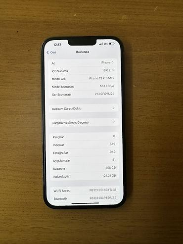 Apple iPhone: IPhone 13 Pro, 256 GB, Sierra Blue, Face ID — 9