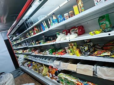 Холодильное оборудование: Продуктовые витрины/стеллажи холодильные 12 метровый - — 2