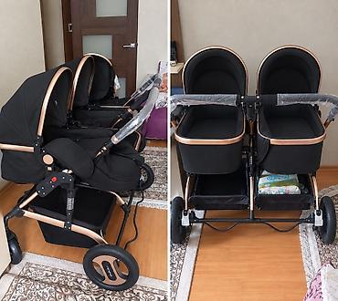 Əkiz uşaqlar üçün heç istifadə olunmamış kalyaska endirimle 230 azn lalafo.az -da Əkiz uşaqlar üçün heç istifadə olunmamış kalyaska endirimle 230 azn