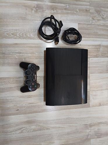 Sony PlayStation 3 Super Slim oyun Salam plastation 1 eded orginal