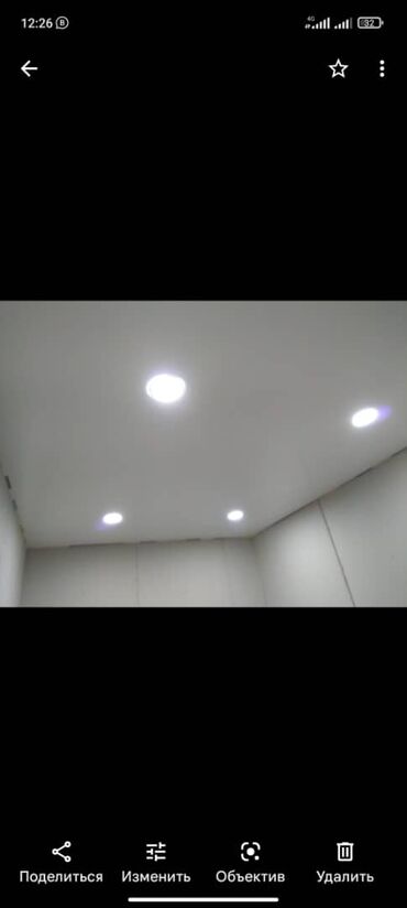 Натяжной потолок: Натяжной потолок Матовое, 3D потолки, Глянцевое Бесплатный замер, Гарантия, Монтаж — 11