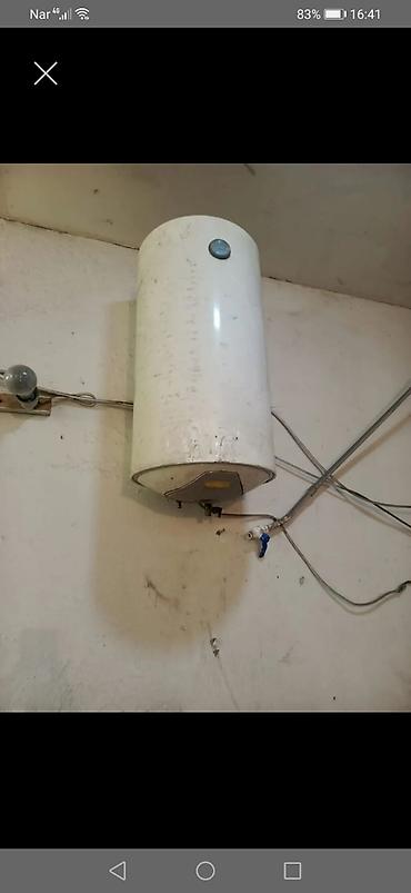 su qantel: Divar tipli elektrik su qızdırıcısı (akkumulyator tipli) - Silindrik — 1