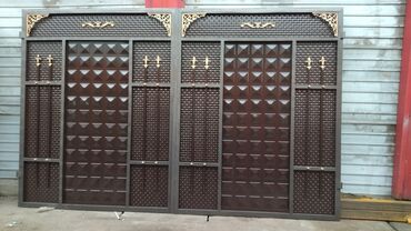 Распашные ворота: Ворота, распашные, откатные, металл Россия, отличное качество — 23