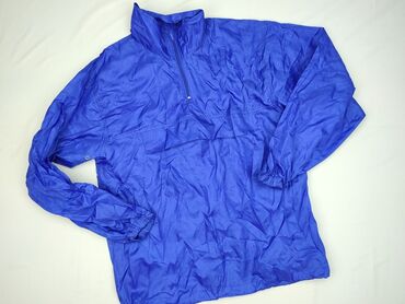 c a bluza: Lekka wiatrówka/kurtka anorak w kolorze kobaltowym. - Materiał: 100%