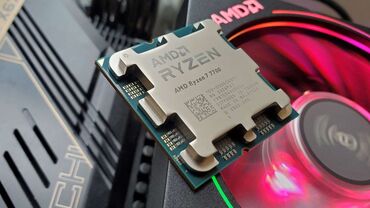 игравой компютер: Процессор, Жаңы, AMD Ryzen 7, 8 ядролор, ПК үчүн